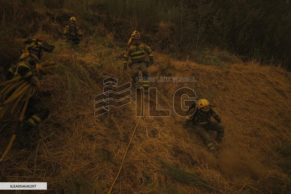 The Largest Fire In The History Of Galicia Is Stabilized - Spain -