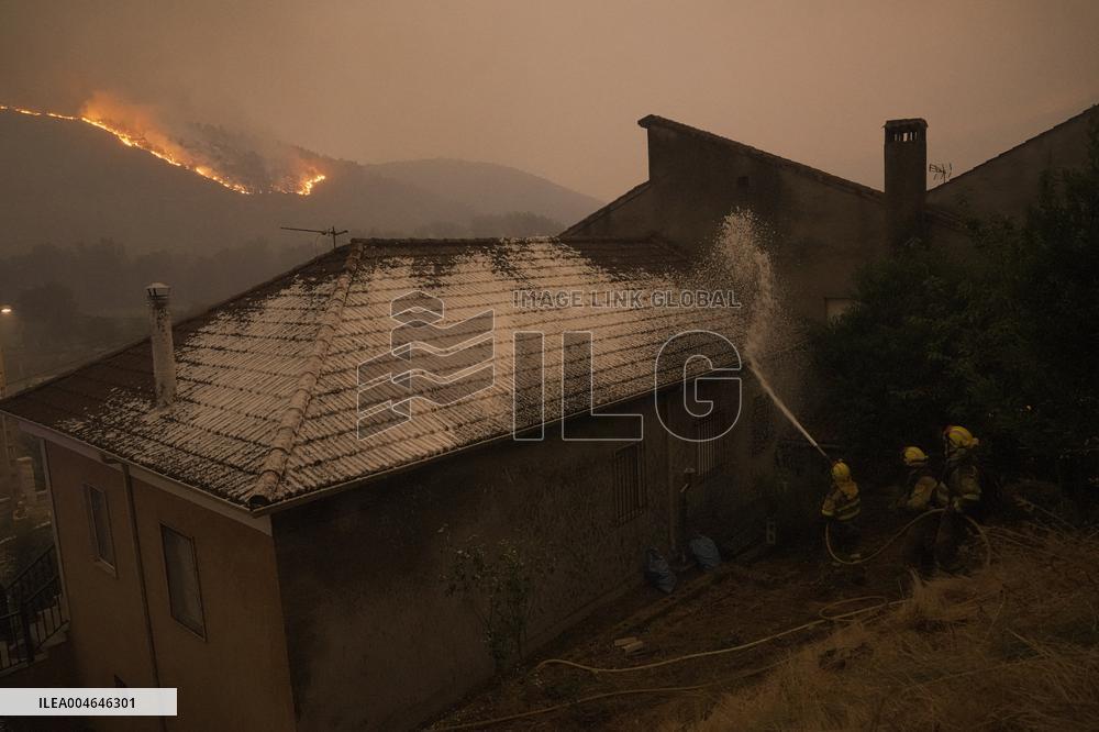 The Largest Fire In The History Of Galicia Is Stabilized - Spain -