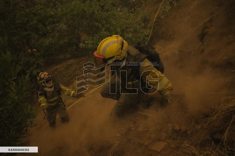 The Largest Fire In The History Of Galicia Is Stabilized - Spain -
