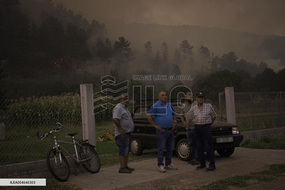 The Largest Fire In The History Of Galicia Is Stabilized - Spain -