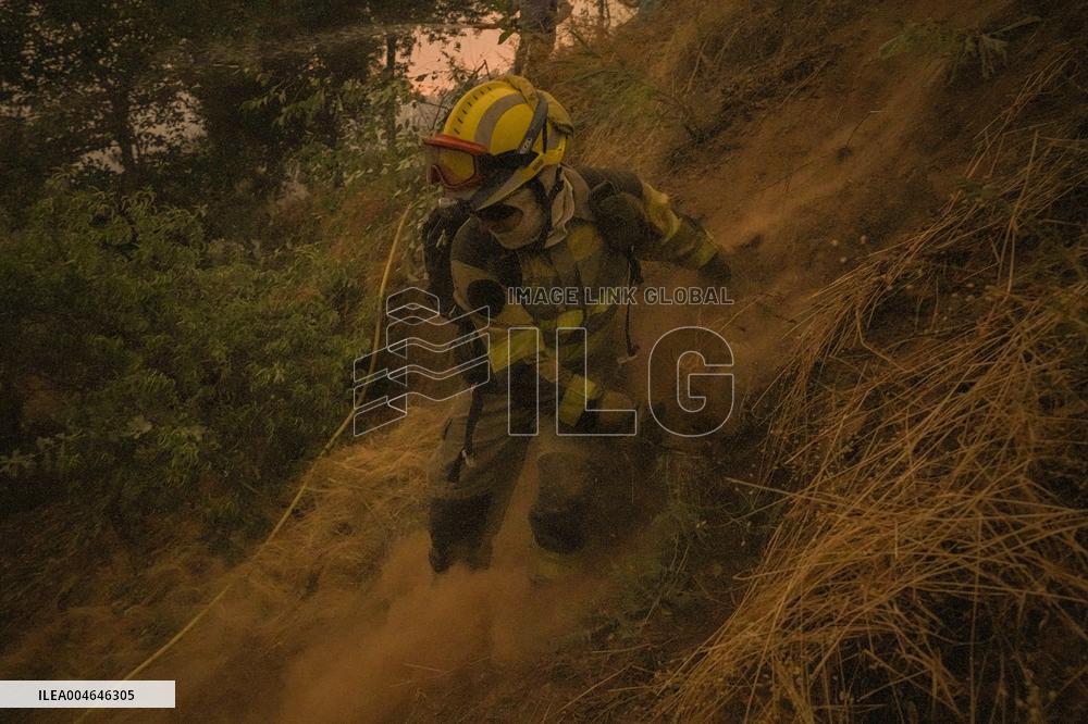 The Largest Fire In The History Of Galicia Is Stabilized - Spain -