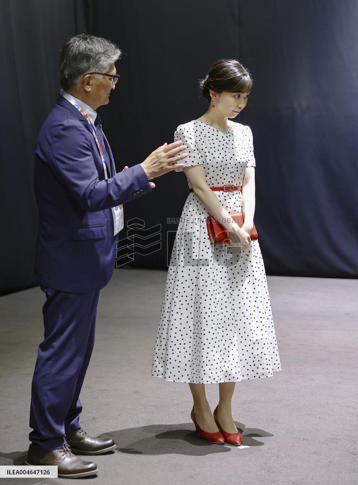Princess Kako visits Osaka expo