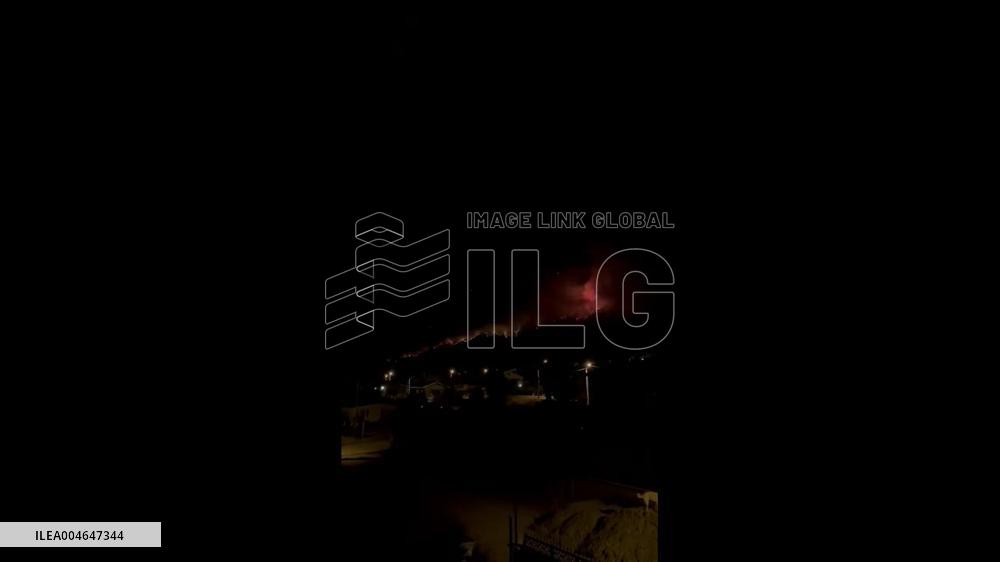 Turkey: Wildfire Breaks Out in Pamukkale, Denizli 2