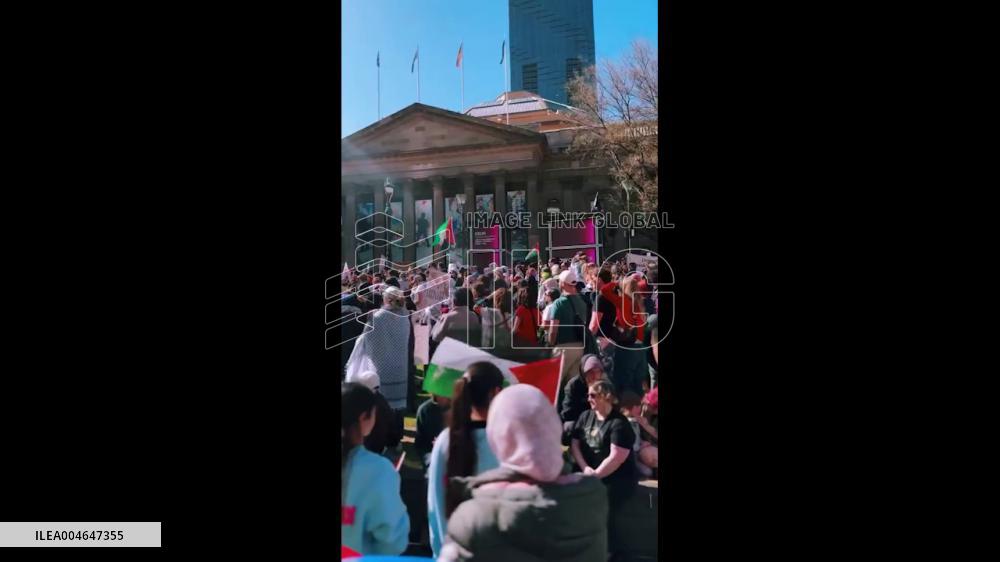 Australia: Thousands Join Large-Scale Pro-Palestinian Rallies Nationwide 2