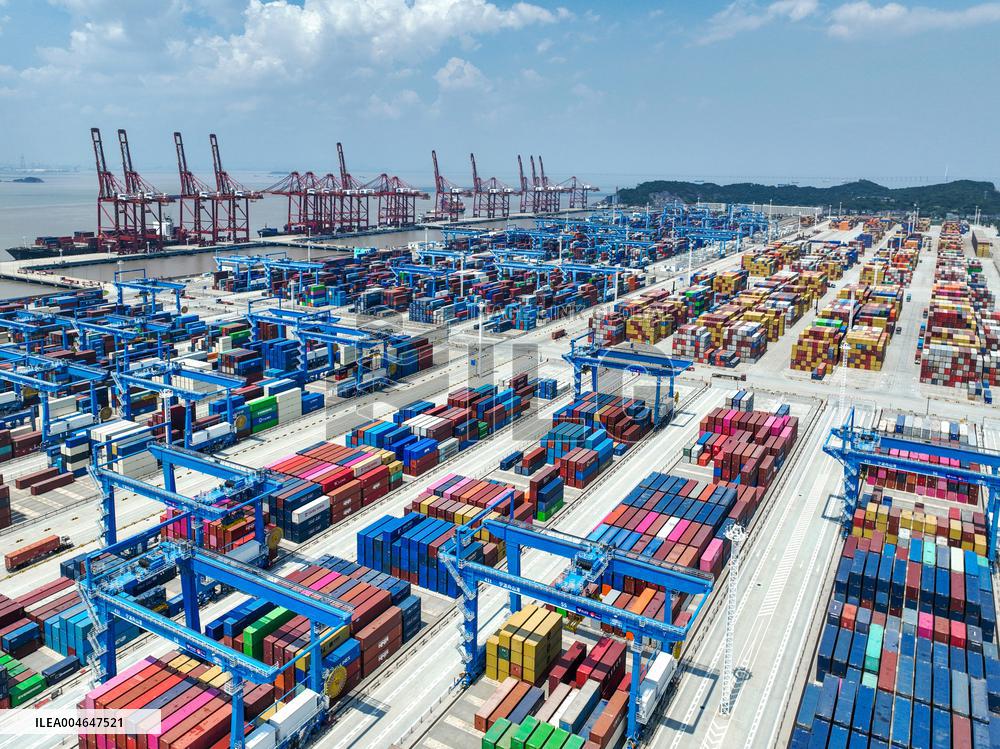 Zhoushan Port Container Trade