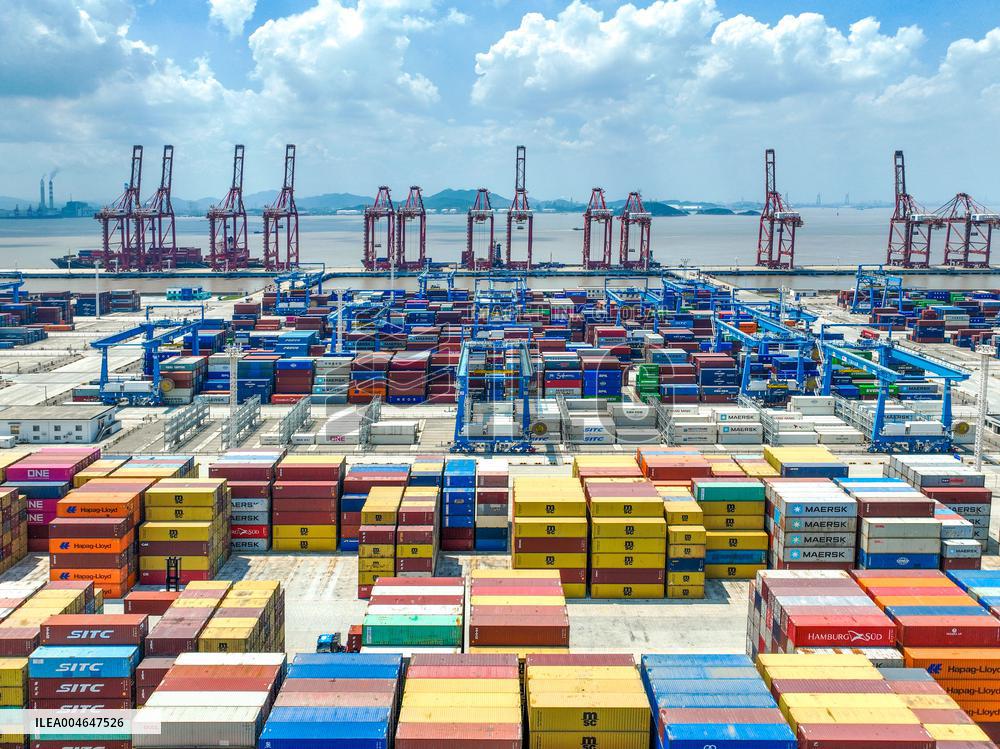Zhoushan Port Container Trade