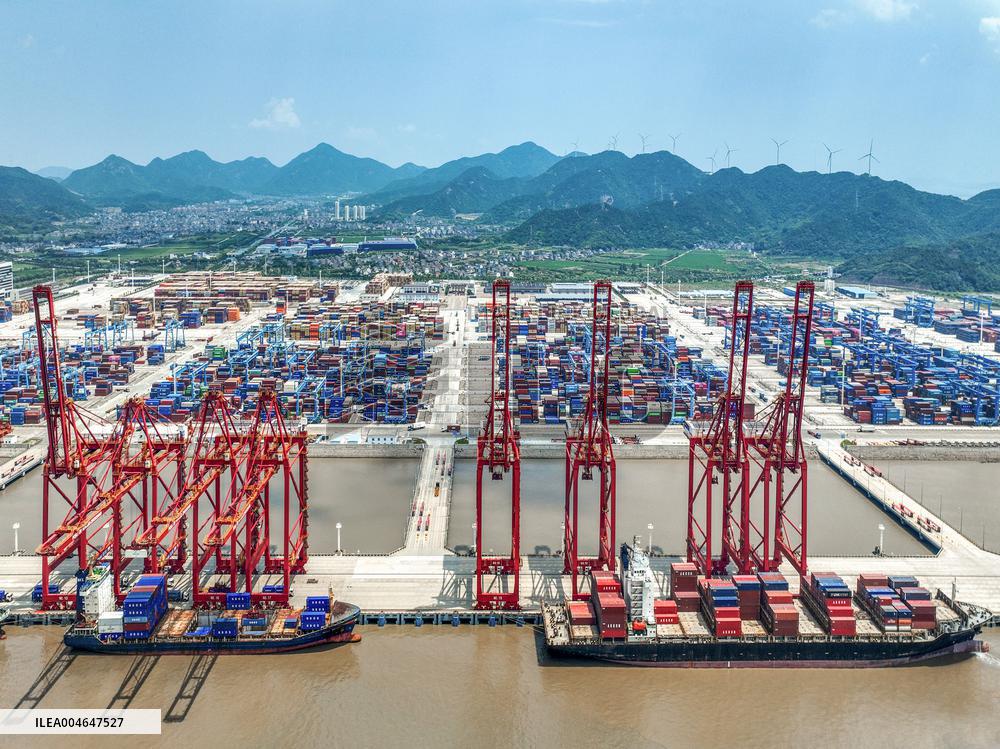 Zhoushan Port Container Trade