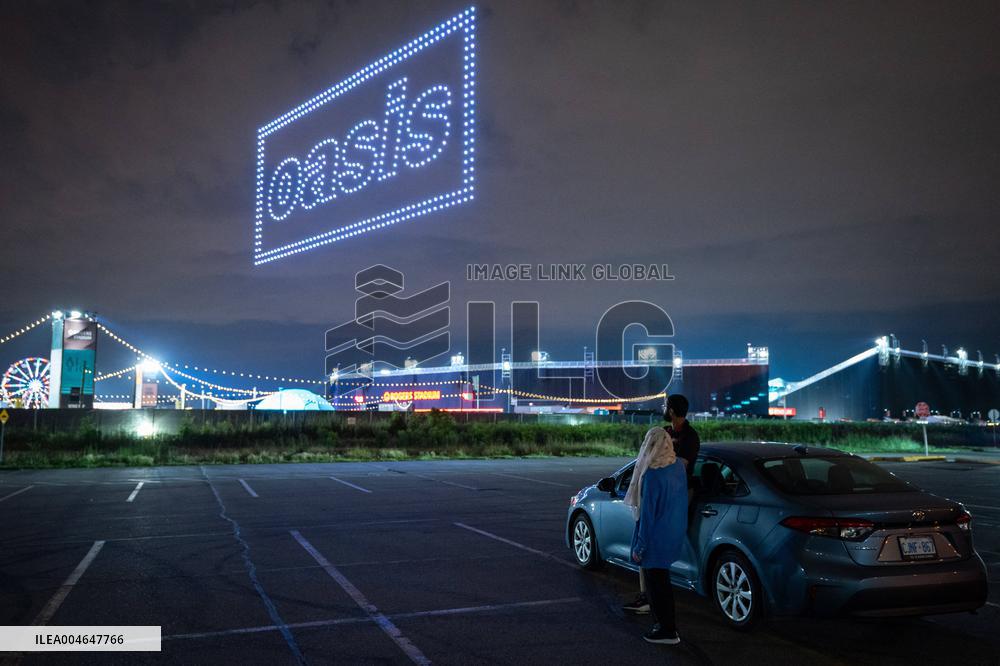 Oasis Drone Light Show - Toronto