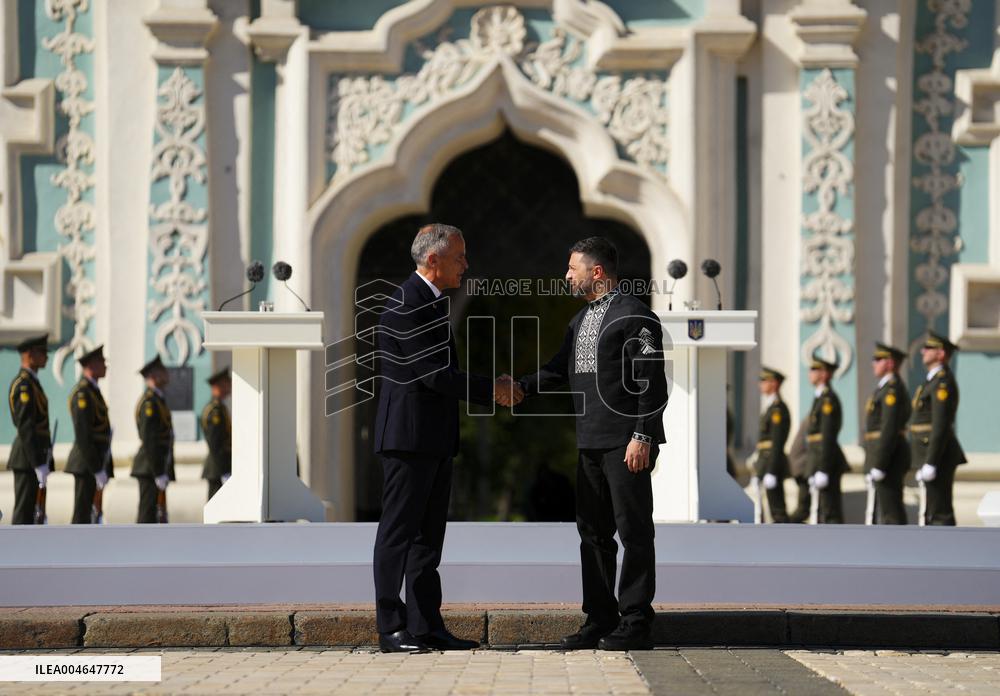 Canadian PM Carney Visits Ukraine For The Independence Day - Kyiv