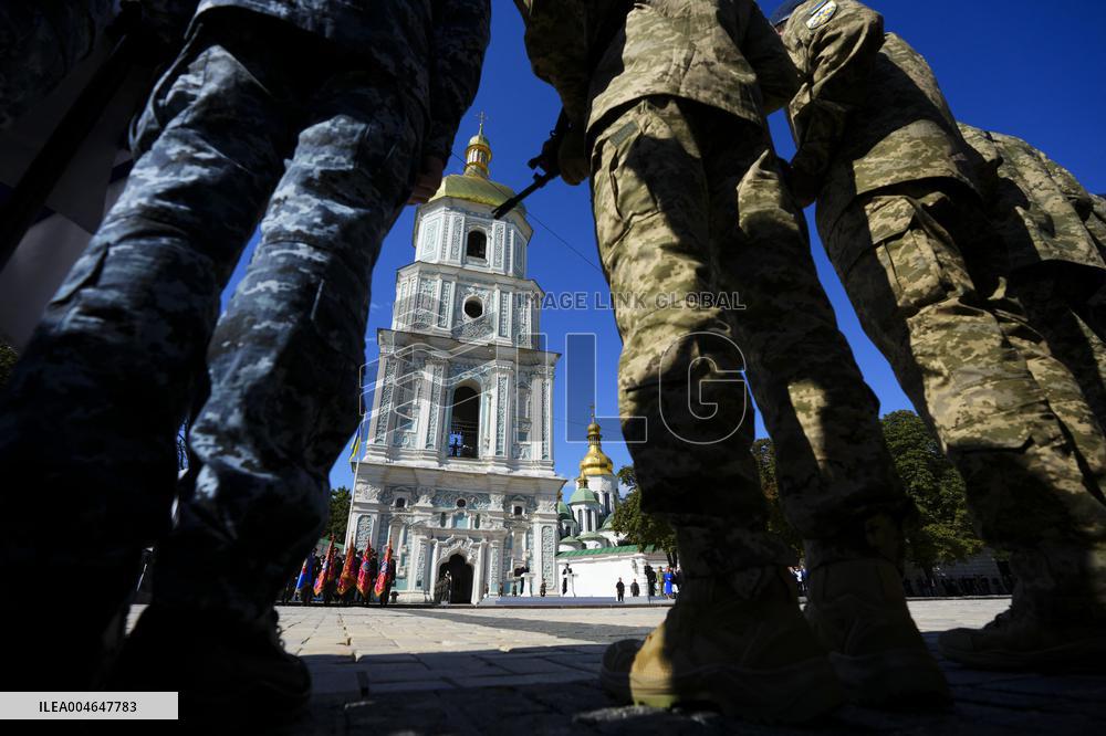 Canadian PM Carney Visits Ukraine For The Independence Day - Kyiv