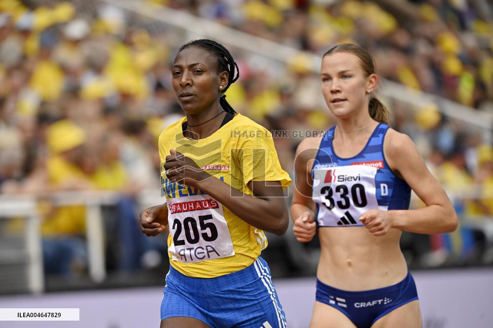 Yleisurheilu: Ruotsi-maaottelu (-24.8.)