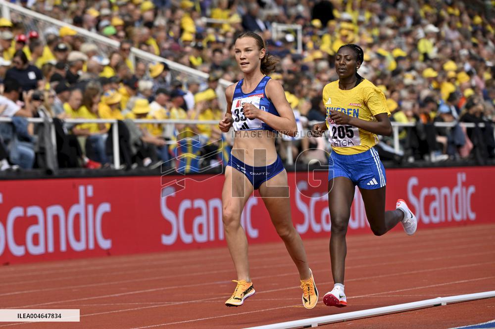 Yleisurheilu: Ruotsi-maaottelu (-24.8.)