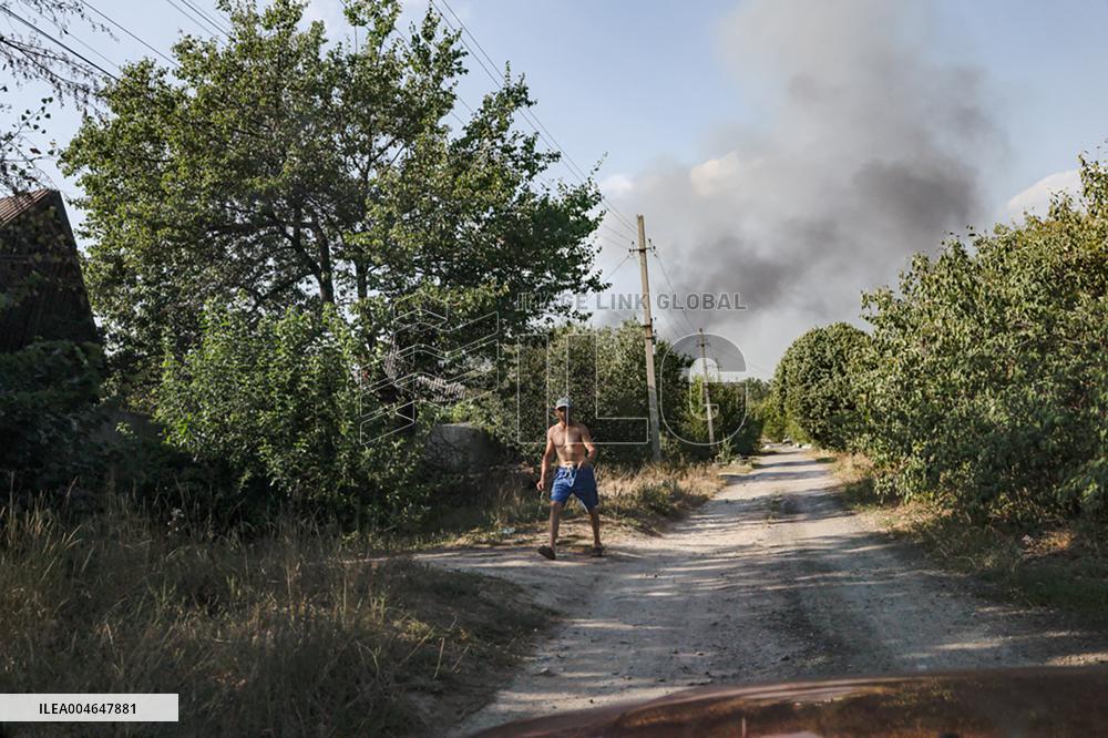 Russia Strikes the Kramatorsk Community - Ukraine