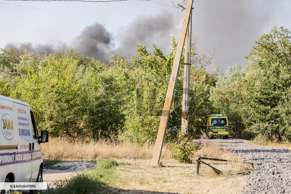Russia Strikes the Kramatorsk Community - Ukraine