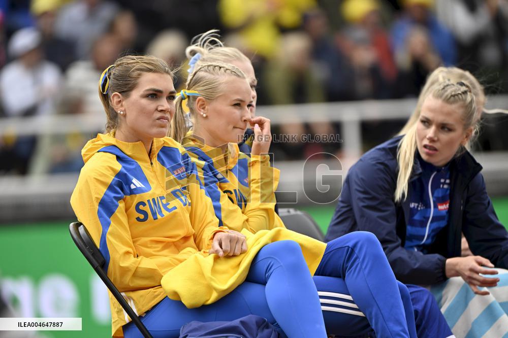 Yleisurheilu: Ruotsi-maaottelu (-24.8.)