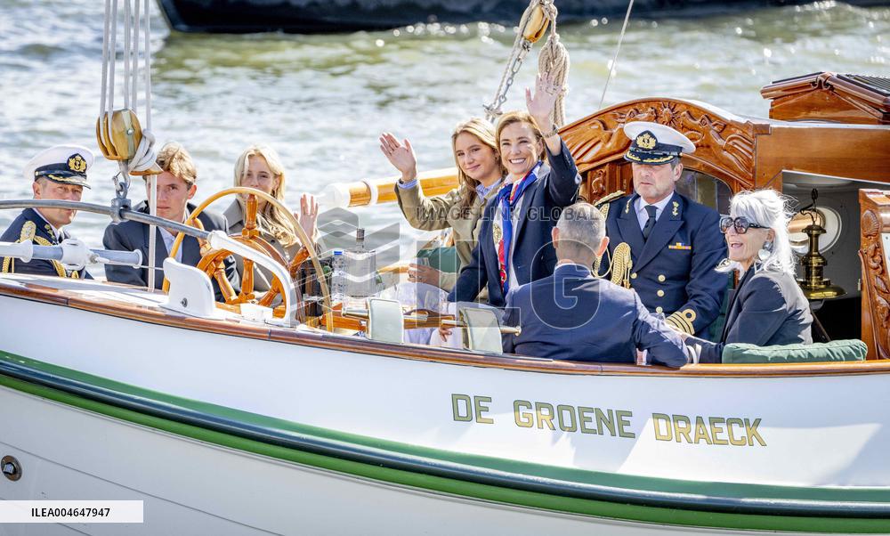 Royals At SAIL 2025 - Amsterdam