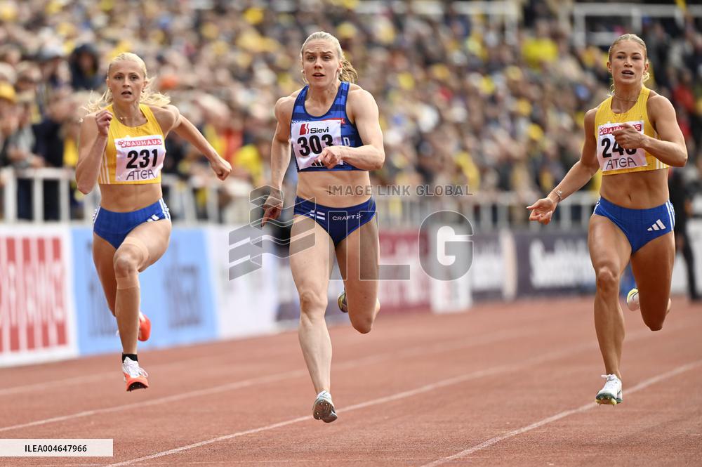 Yleisurheilu: Ruotsi-maaottelu (-24.8.)