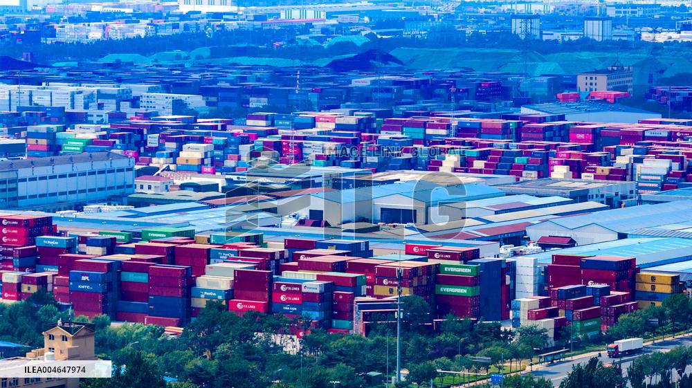 Shandong Free Trade Zone Qingdao Area Container Production Plant
