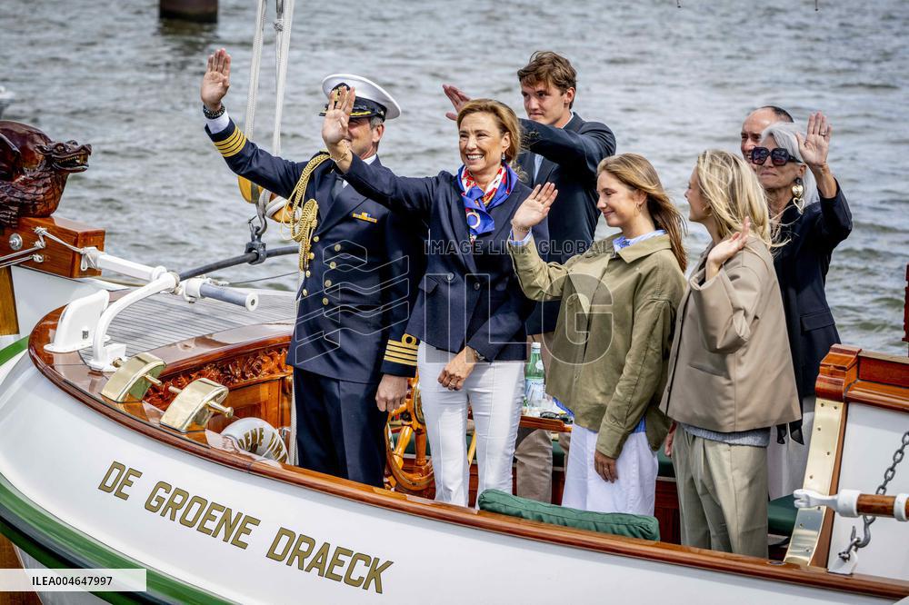 Royals At SAIL 2025 - Amsterdam