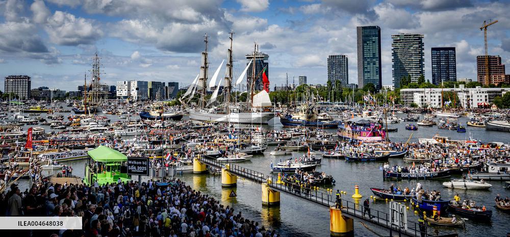 Final Day of SAIL 2025 - Amsterdam