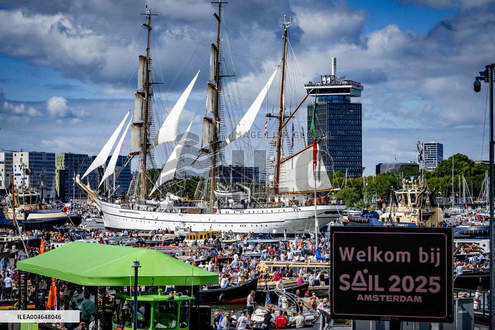 Final Day of SAIL 2025 - Amsterdam