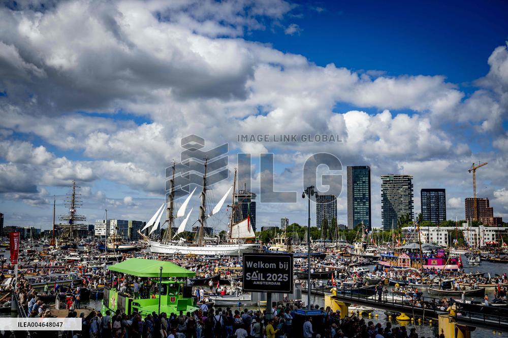 Final Day of SAIL 2025 - Amsterdam
