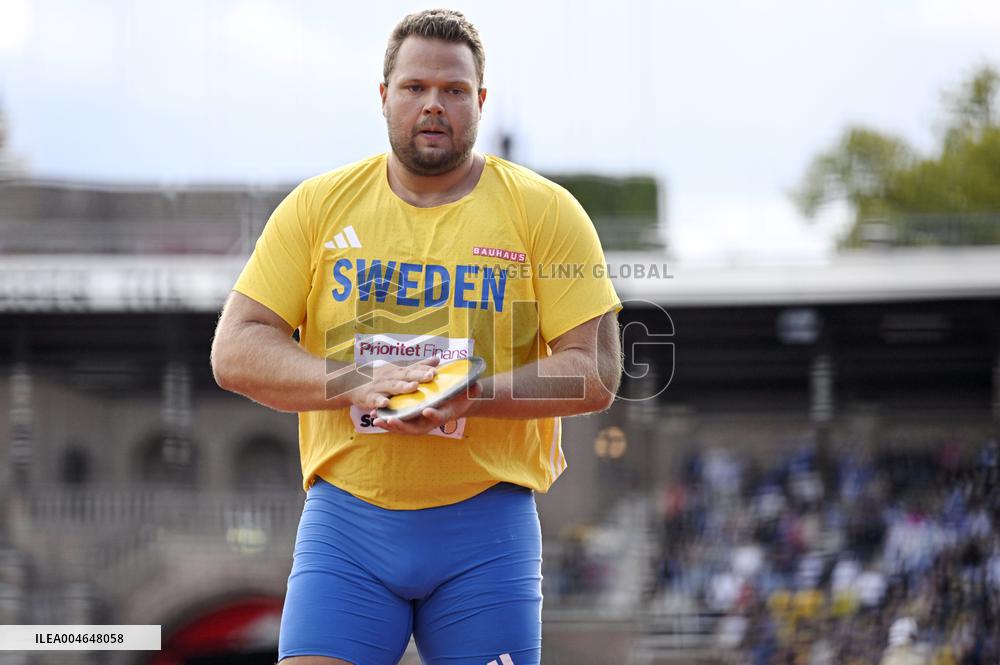 Yleisurheilu: Ruotsi-maaottelu (-24.8.)