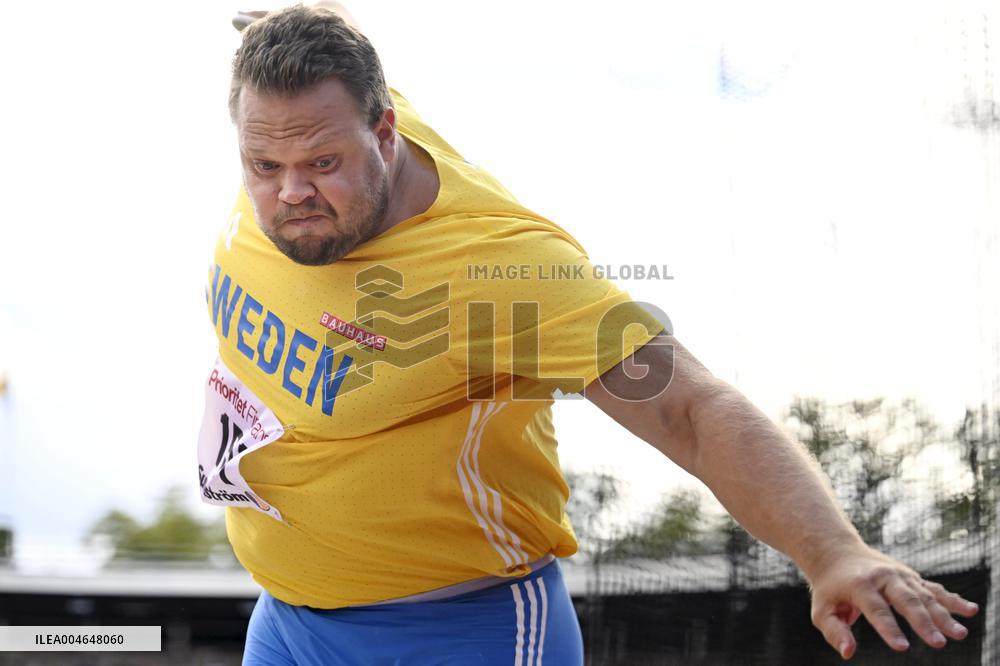 Yleisurheilu: Ruotsi-maaottelu (-24.8.)