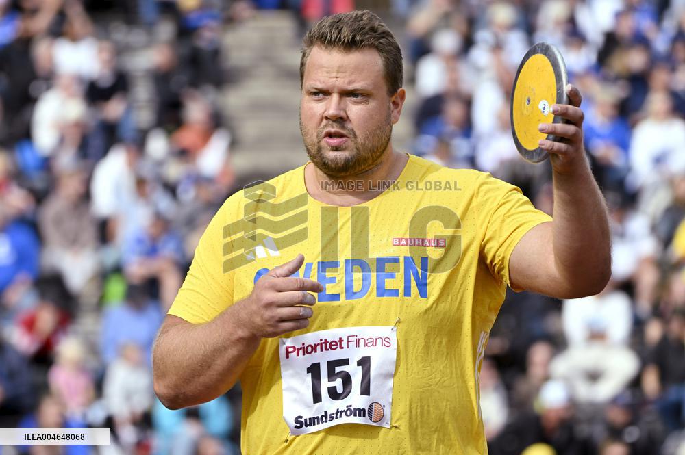 Yleisurheilu: Ruotsi-maaottelu (-24.8.)