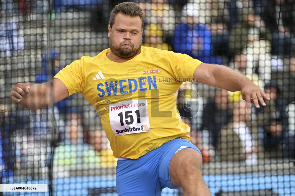 Yleisurheilu: Ruotsi-maaottelu (-24.8.)