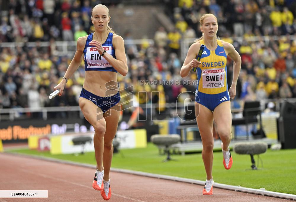 Yleisurheilu: Ruotsi-maaottelu (-24.8.)