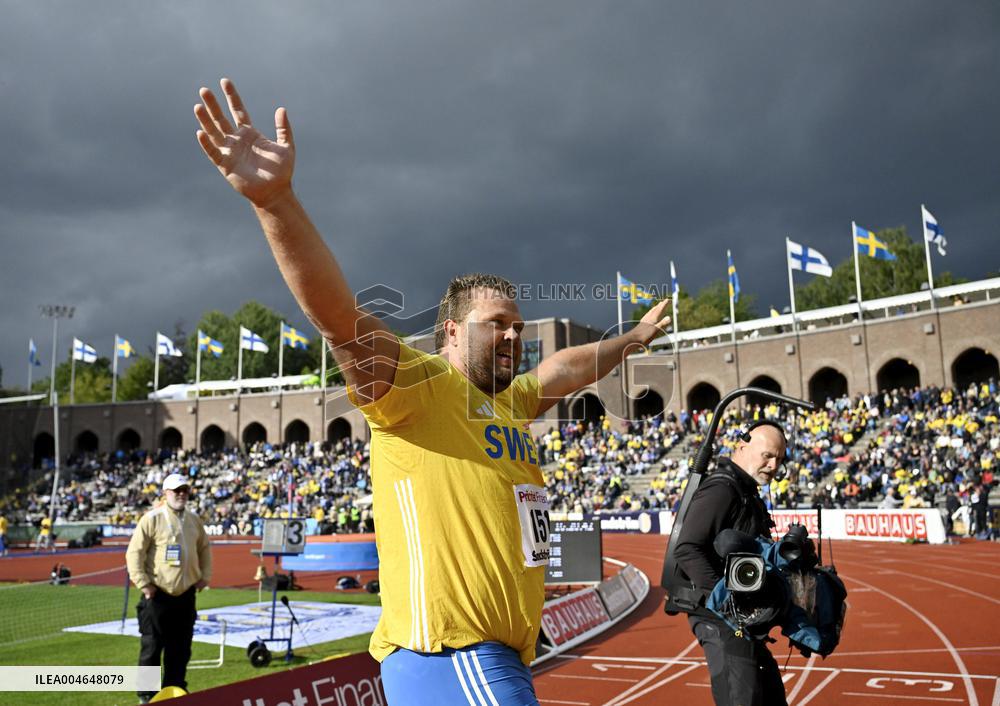 Yleisurheilu: Ruotsi-maaottelu (-24.8.)