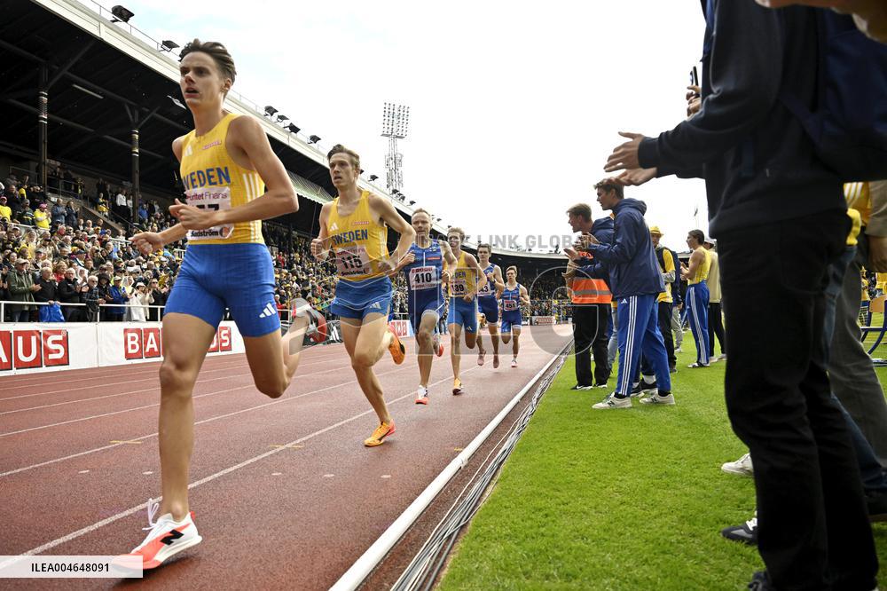 Yleisurheilu: Ruotsi-maaottelu (-24.8.)