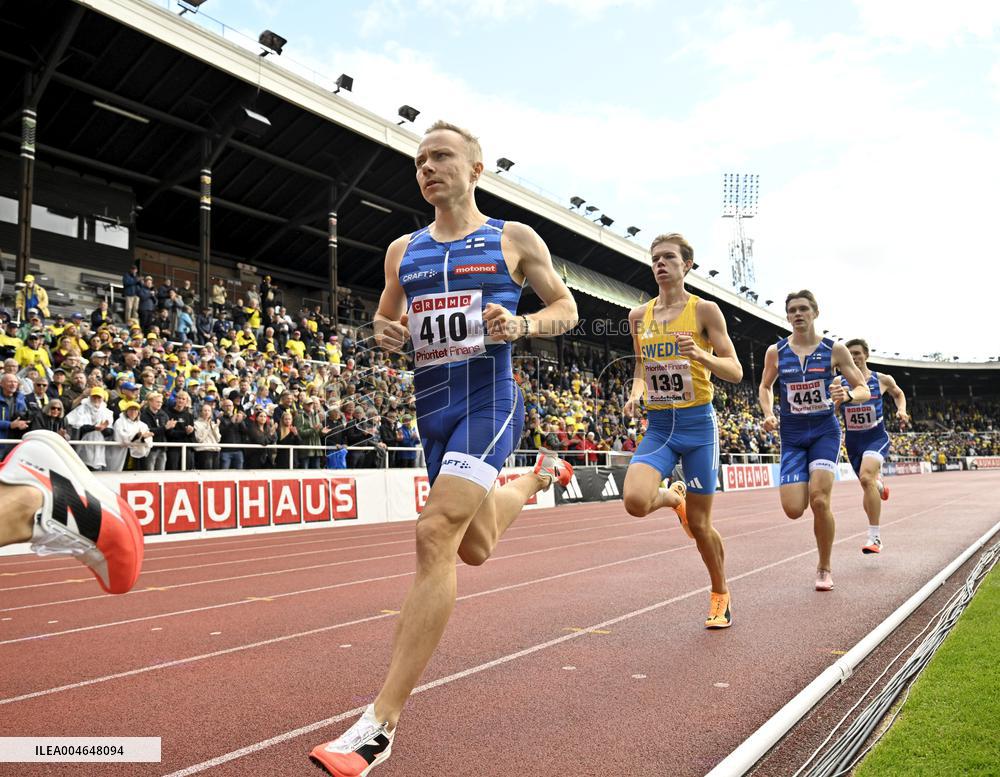 Yleisurheilu: Ruotsi-maaottelu (-24.8.)
