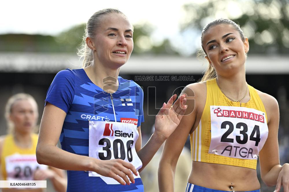 Yleisurheilu: Ruotsi-maaottelu (-24.8.)