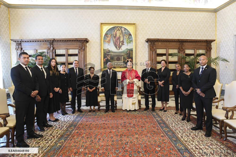 Pope Leo Xiv Receiving President Of Seychelles - Vatican