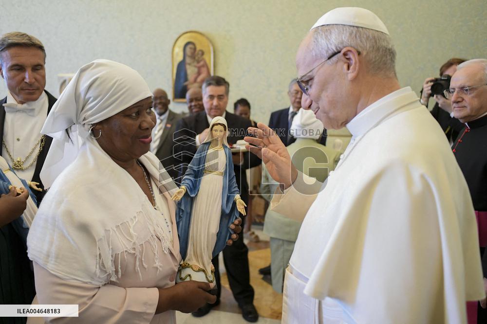 Pope Leo XIV Receives In Private Audience - Vatican