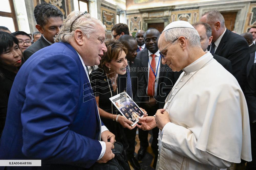 Pope Leo XIV Receives In Private Audience - Vatican