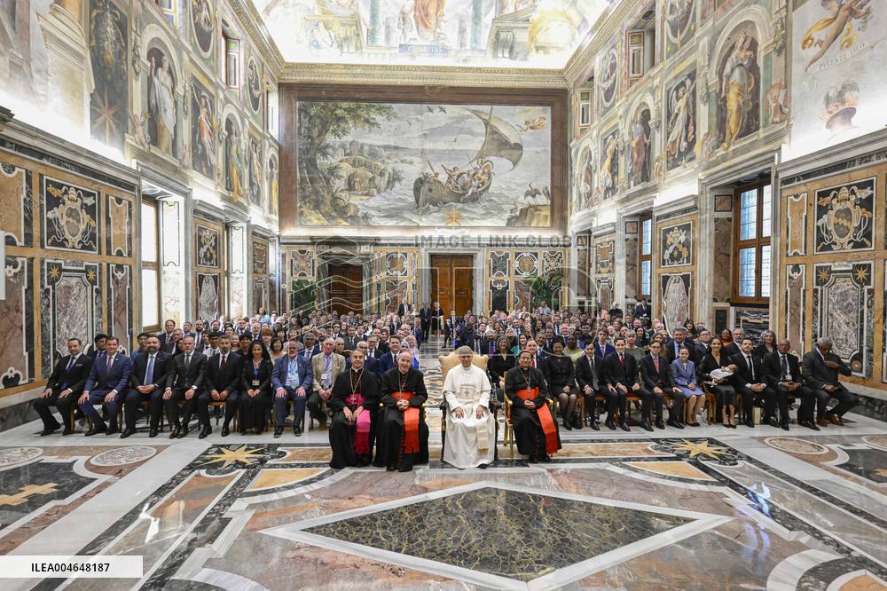 Pope Leo XIV Receives In Private Audience - Vatican