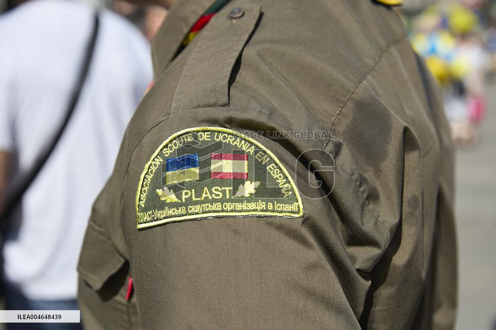 Ukrainian Independence Day in Madrid - Spain