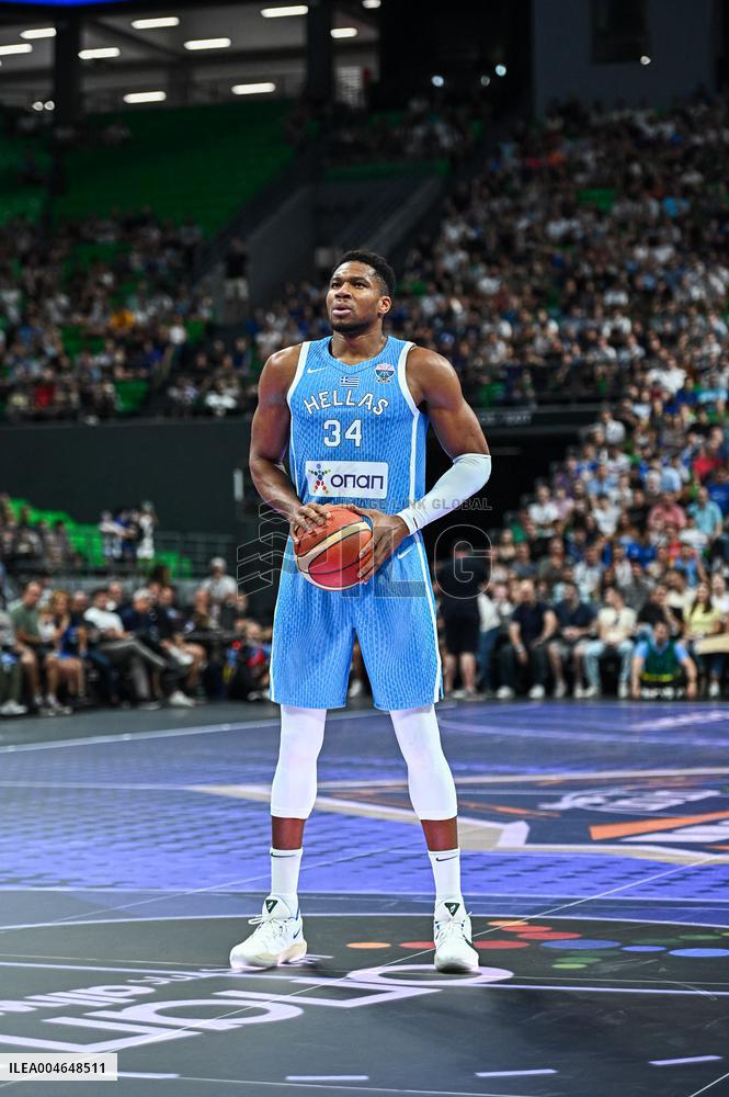 BASKET - Amichevole - Greece vs France