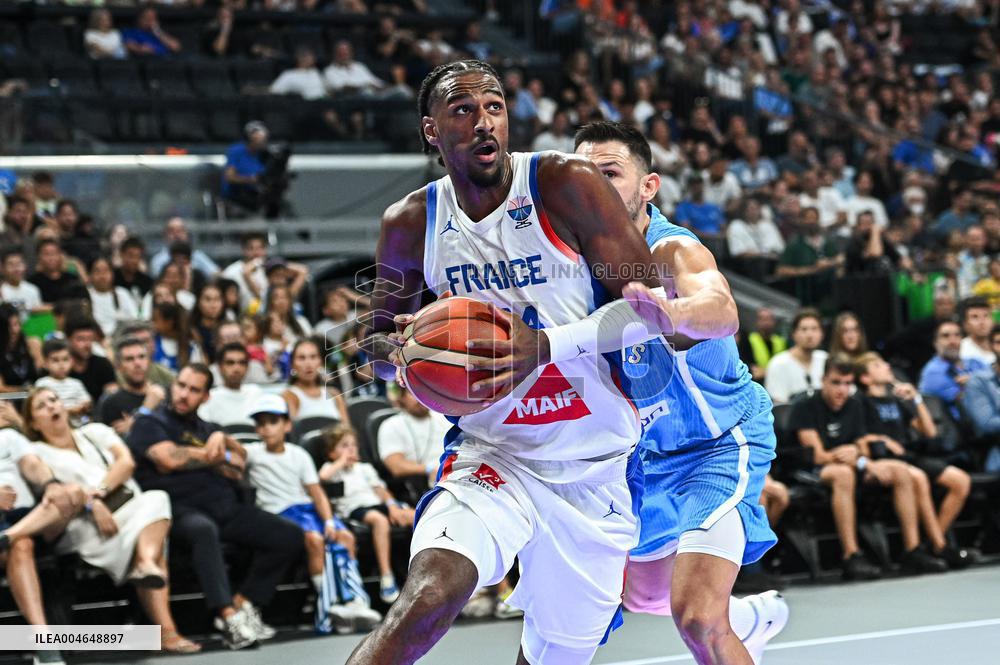 BASKET - Amichevole - Greece vs France