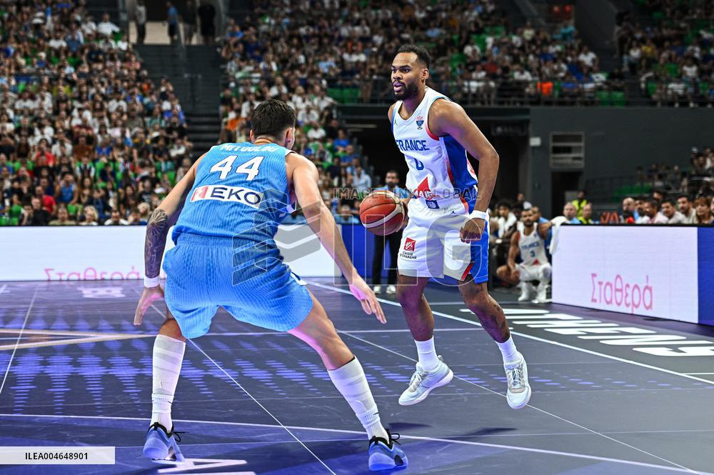 BASKET - Amichevole - Greece vs France