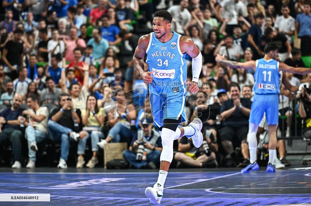 BASKET - Amichevole - Greece vs France