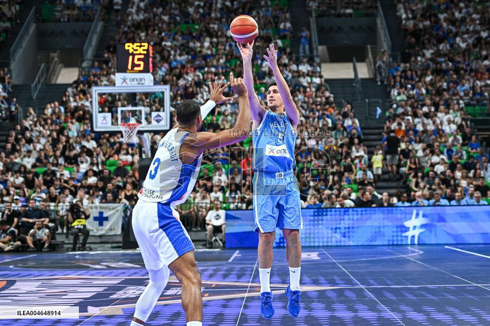 BASKET - Amichevole - Greece vs France