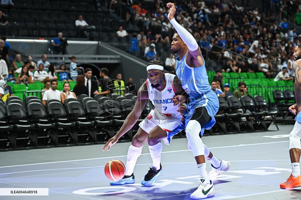 BASKET - Amichevole - Greece vs France