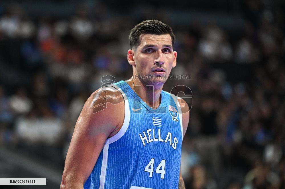 BASKET - Amichevole - Greece vs France