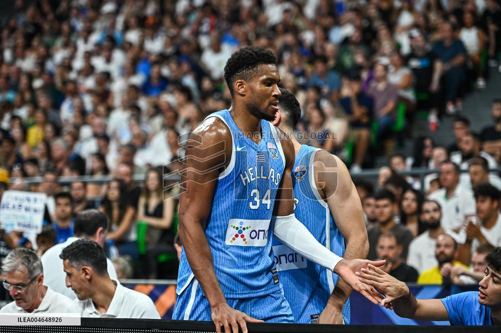 BASKET - Amichevole - Greece vs France