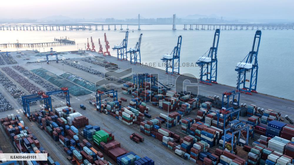 Quanzhou Port Shihu Port Area Container Trade
