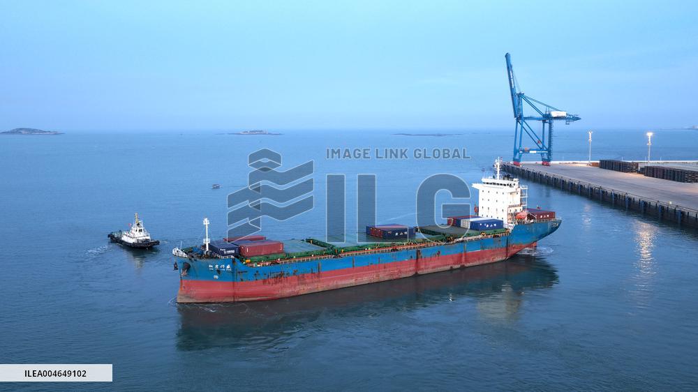 Quanzhou Port Shihu Port Area Container Trade